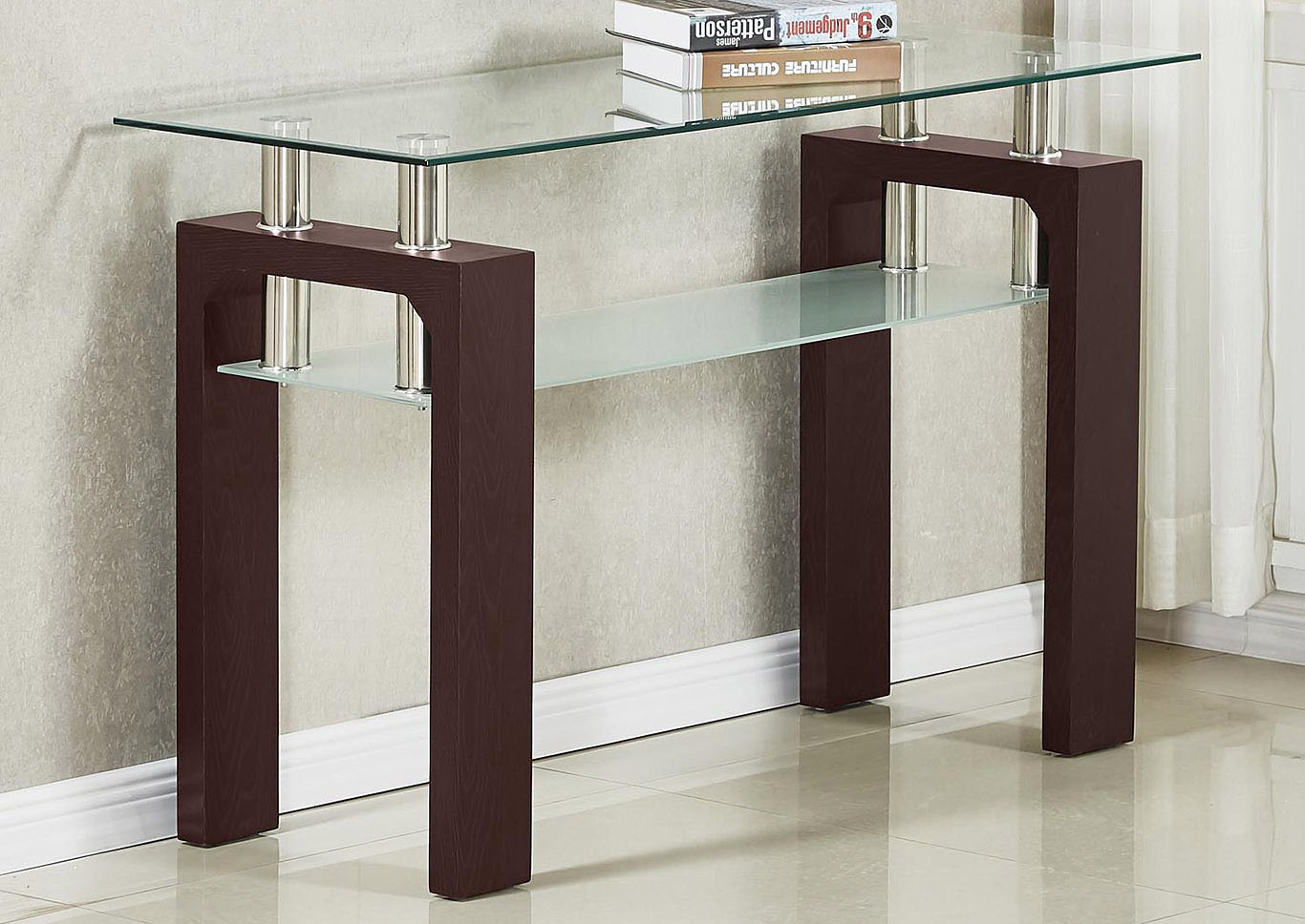 Mahogany Console Table,Home Source
