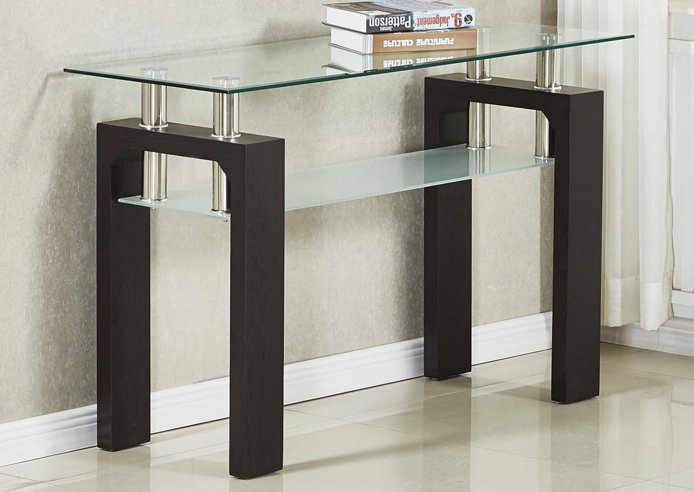 Black Console Table,Home Source