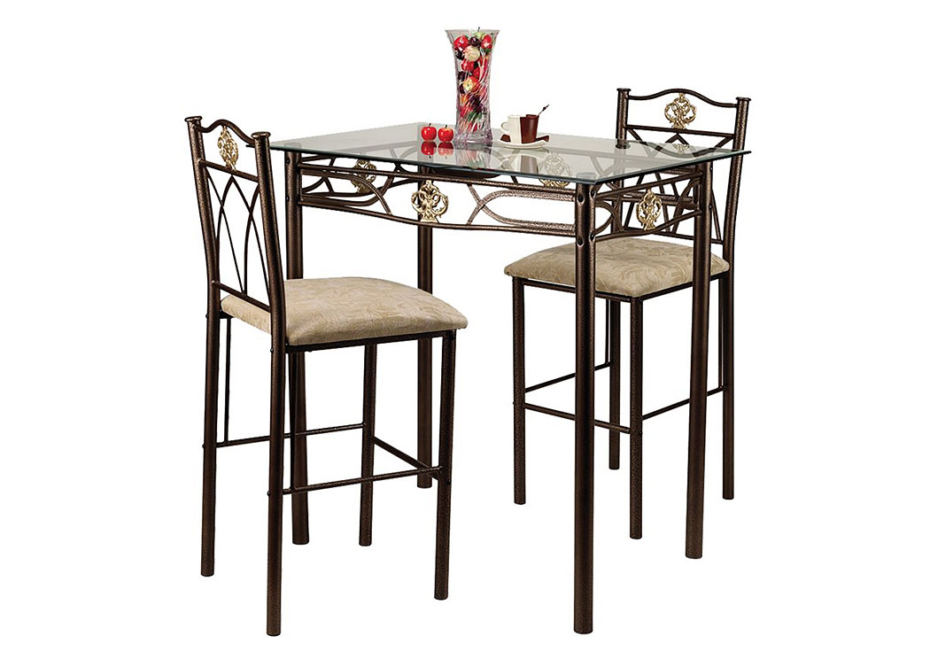 Bronze 3 PC Bistro,Home Source