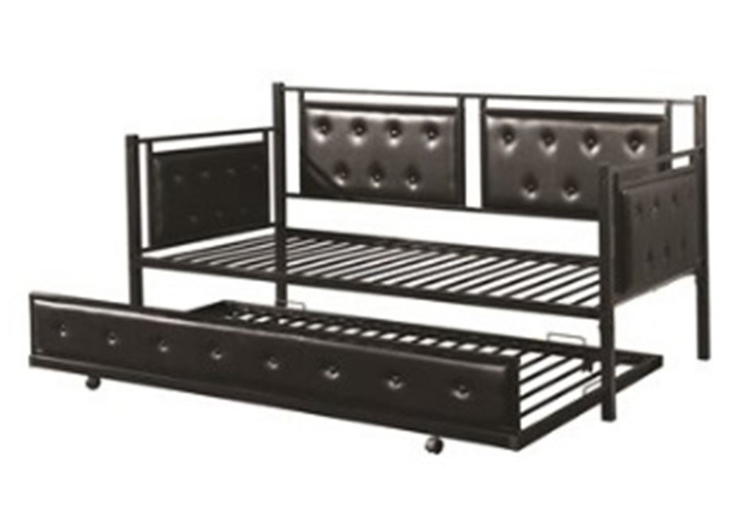 Black Daybed With Trundle,Home Source