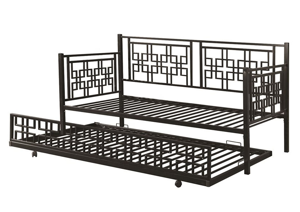 Metal Daybed With Trundle,Home Source