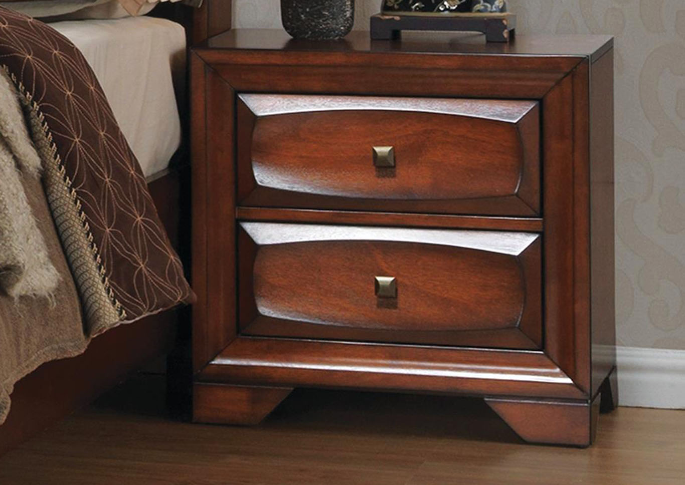 Tyson Warm Oak Nightstand,Home Source