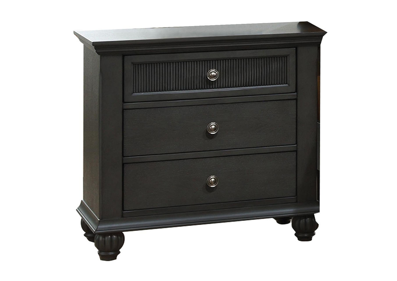 Adler Graphite Nightstand,Home Source