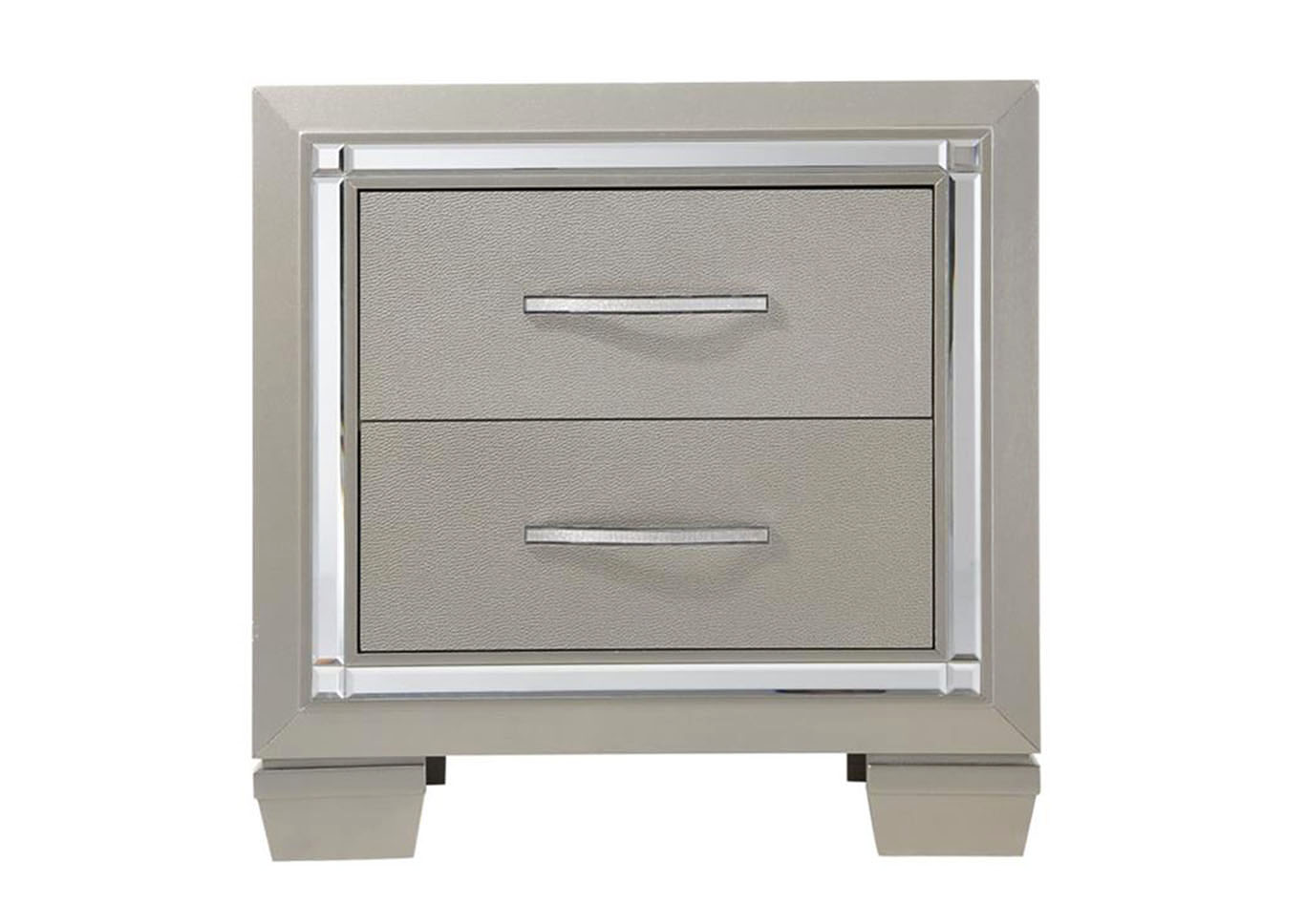 Whitney Platinum Nightstand,Home Source