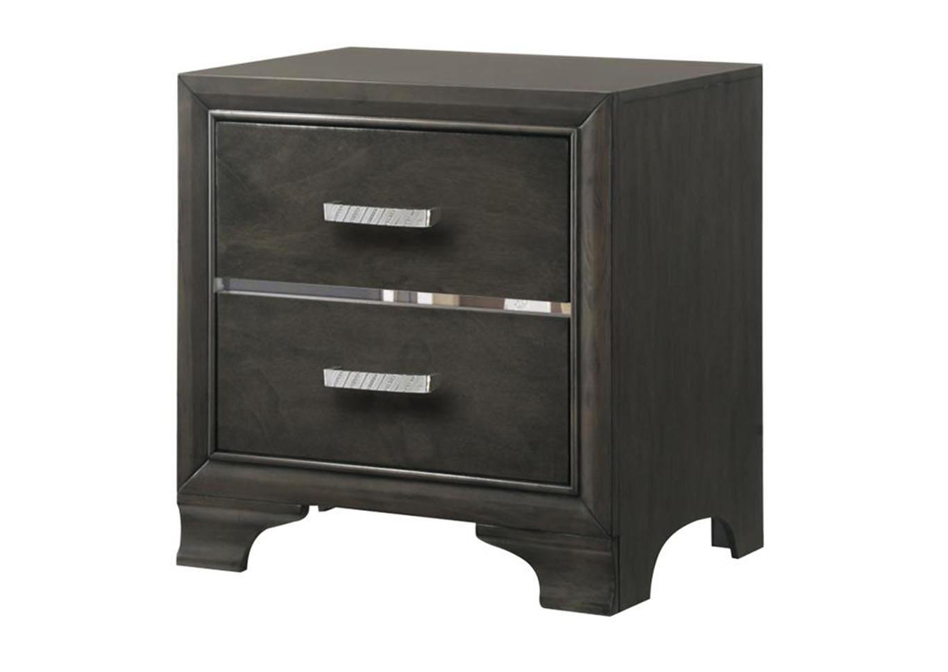 Grace Grey Nightstand,Home Source