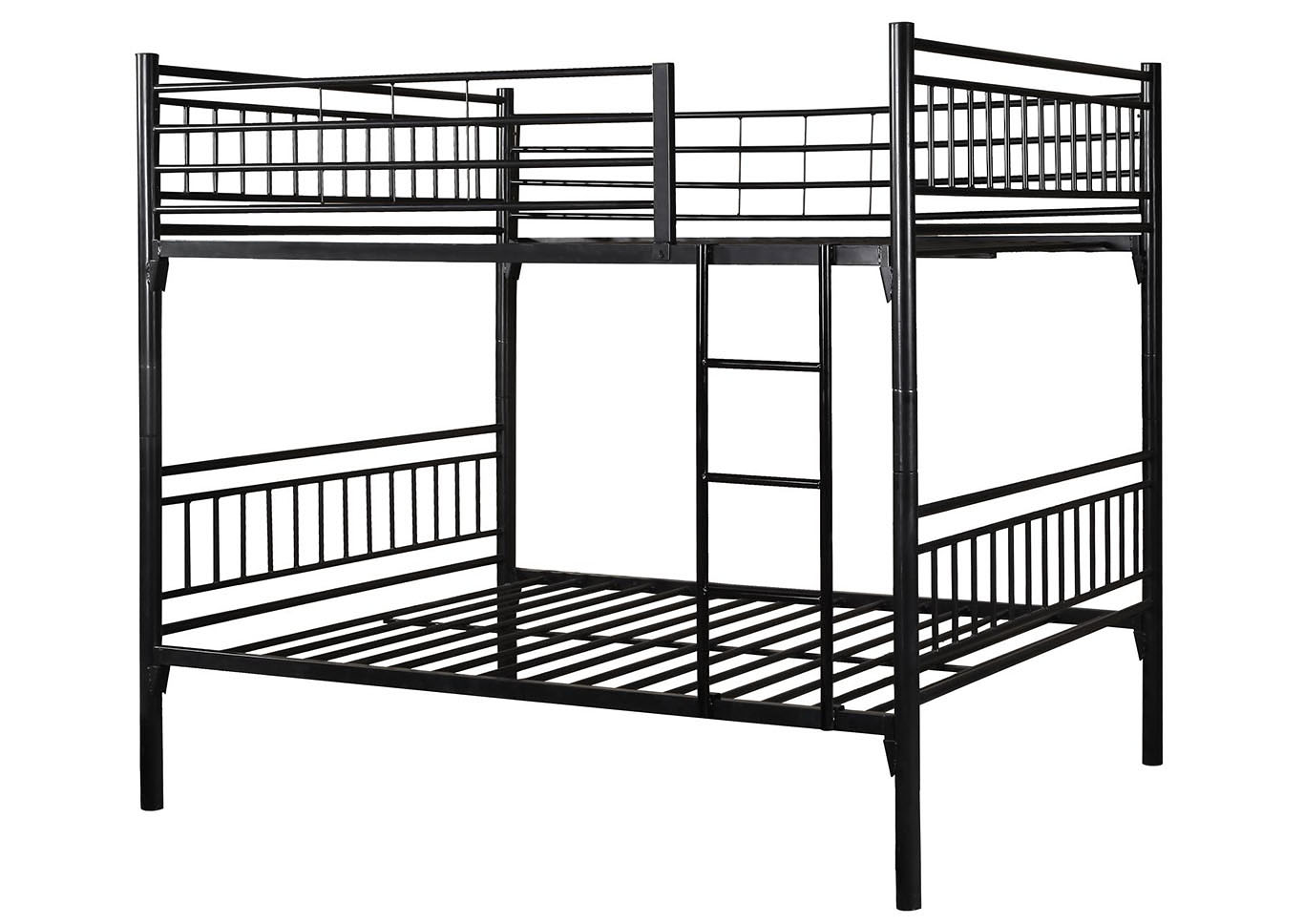 Henry Black Bunk Bed Full/Full,Home Source