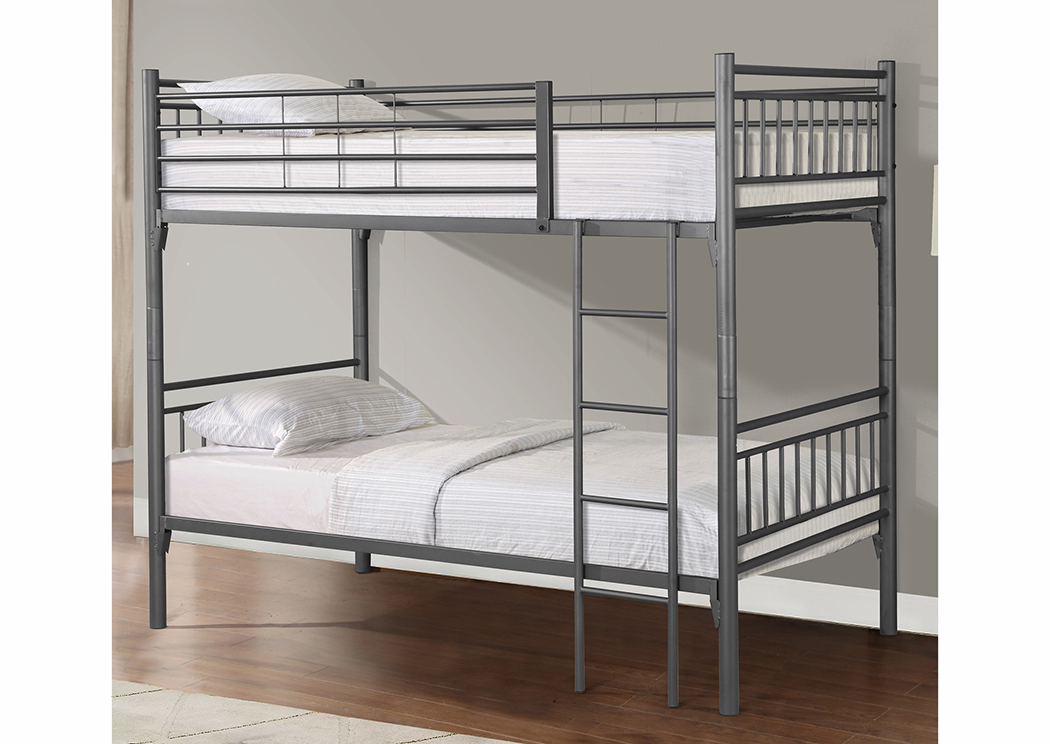 Twin/Twin Bunk Bed,Home Source