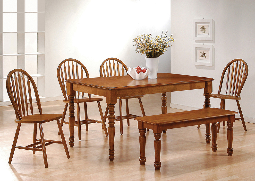 Spice Oak Table,Home Source