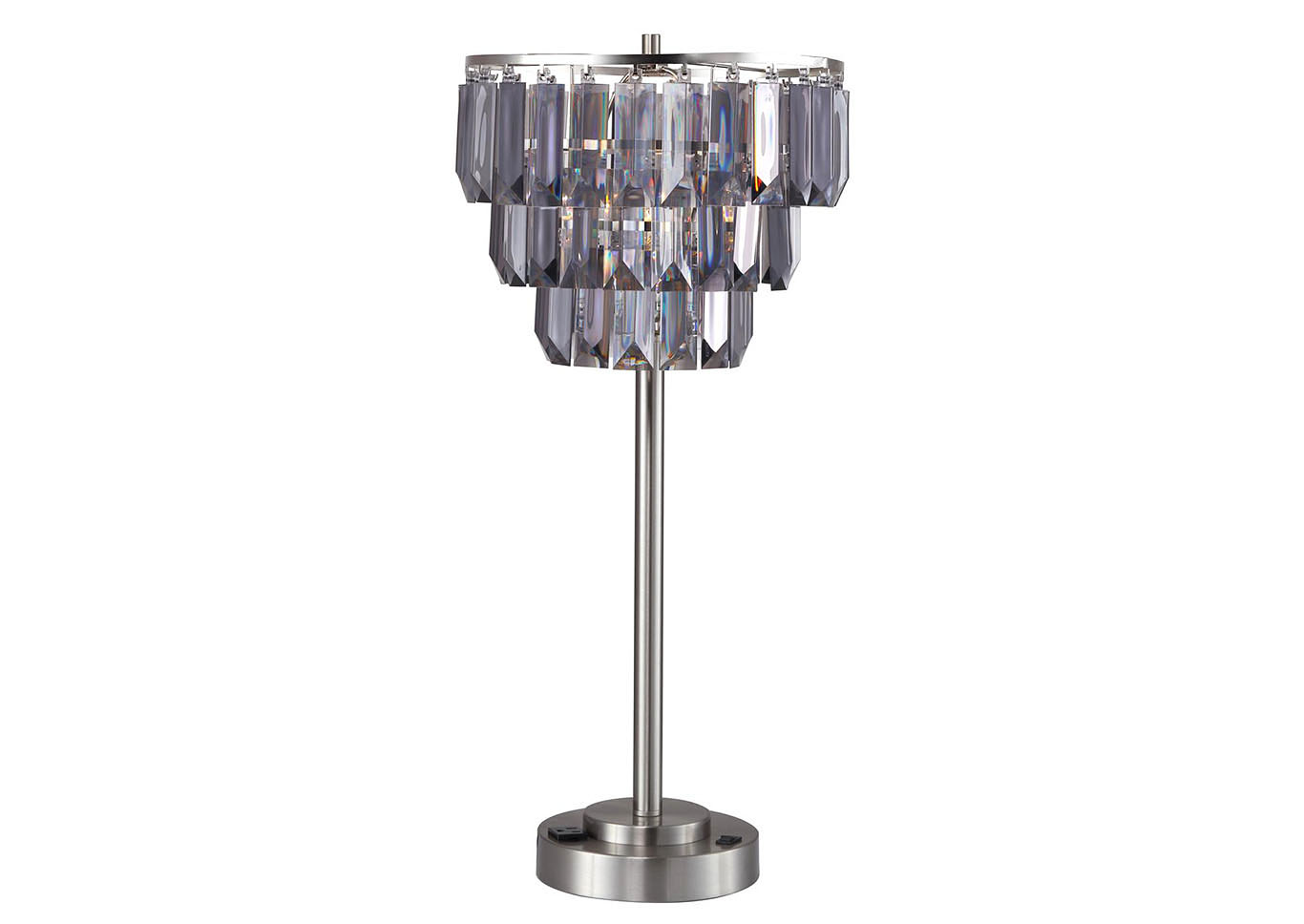 Silver Table Lamp,Home Source