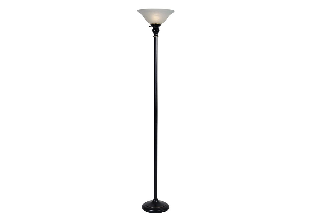 Dark Brown/Gold Metal Touchier Lamp,Home Source
