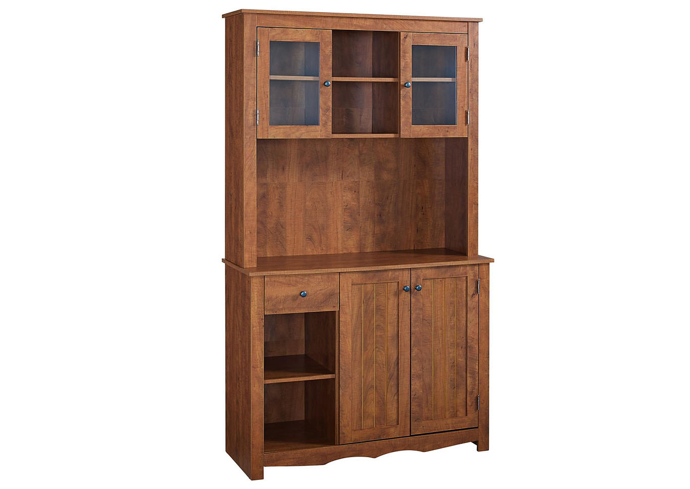 Oak Hills Red Oak China Cabinet,Home Source