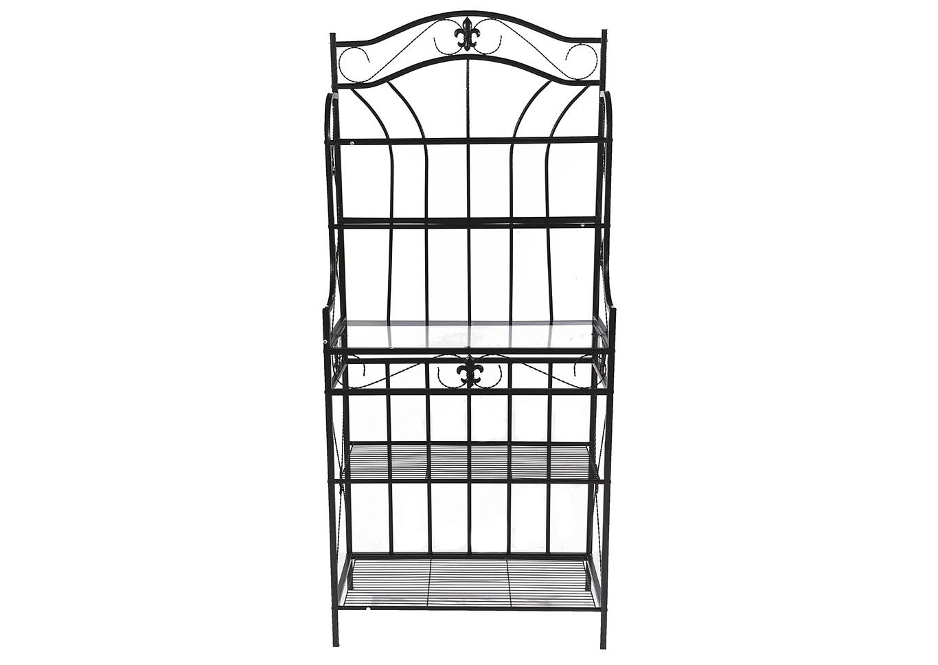 Raymond Black Metal Baker's Rack,Home Source