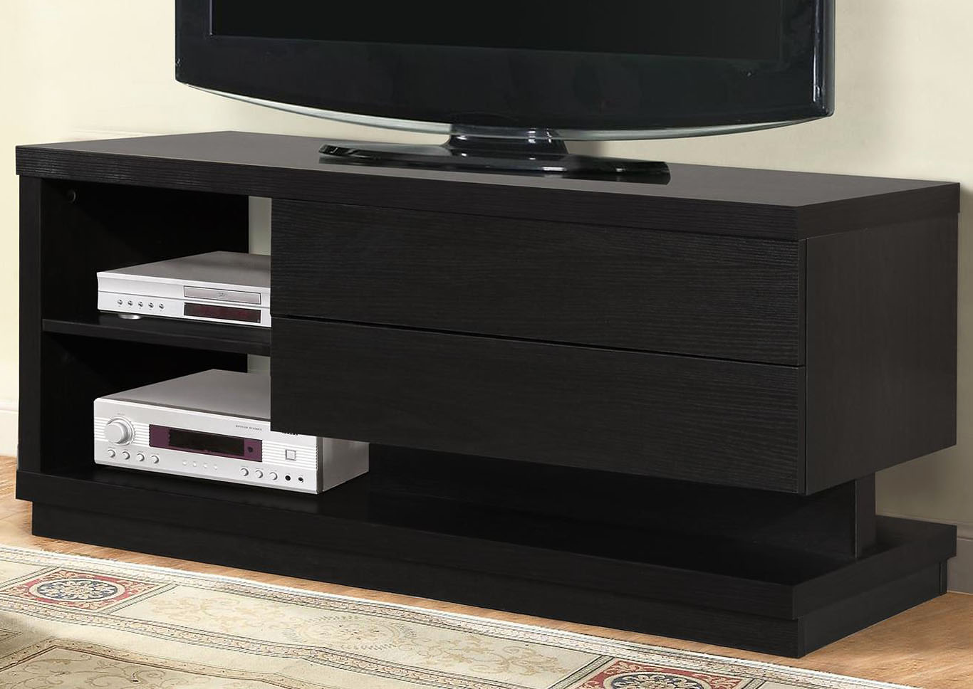 Veronica Black TV Stand,Home Source