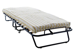 Image for Black Folding Bed 4" Thick Mattress