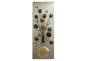 Image for Multi Wall Decor Left Pot with Mirrors