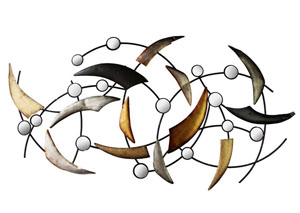 Image for Multi Wall Decor Arched Curves