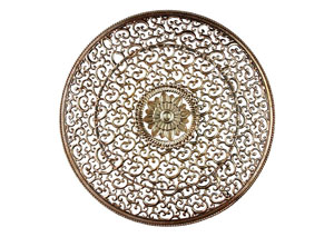Image for Gold Wall Decor Filagree Circle