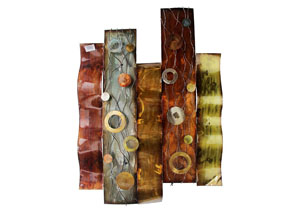 Image for Multi Wall Decor Multi Wavy Boards