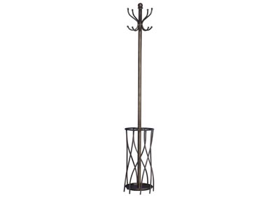 Image for Dark Espresso Metal Coat Stand