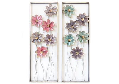 Image for Pink/Purple/Green Assortment-Wall Decor