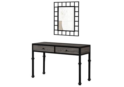 Image for Heirloom Grey Console Table w/Desk Drawers