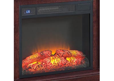 Black Electrical Fireplace