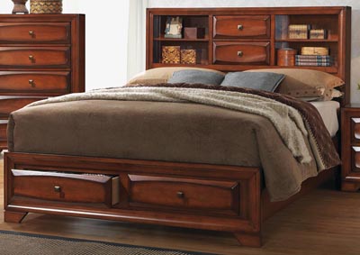 Image for Tyson Warm Oak King Storage Bed