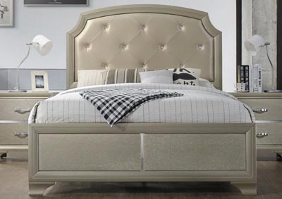 Image for Coco Champagne King Panel Bed