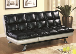 Image for Black Sofa Bed