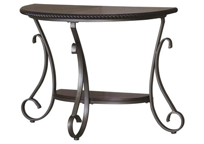 Image for Metal/Glass Console Table