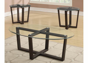 Image for Capuccino 3 Piece Coffee Table Set
