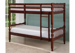 Image for 2.5" Pine Bunk Bed Twin/Twin( Fully slated 14x2)
