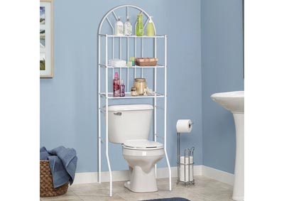 Image for White 3 Shelf Space Saver