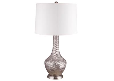 Image for Silver Table Lamp (Case Pack 4)