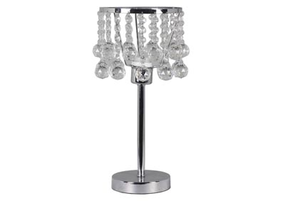 Image for Silver Table Lamp (Case Pack 6)