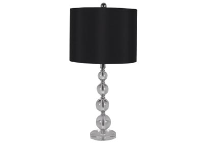 Image for Black Crystal Table Lamp