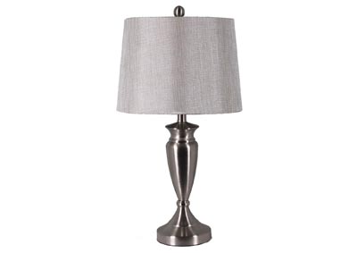Image for Silver Table Lamp