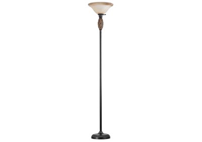 Image for Dark Brown Touchier Marble Lamp