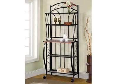 Image for Celine Black Metal Baker's Rack