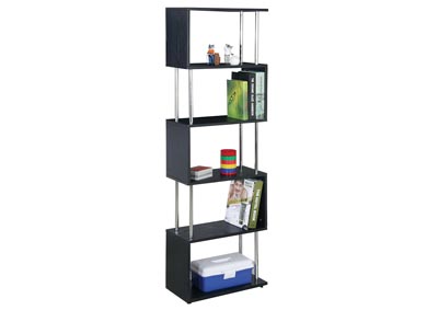 Image for Shane Black 5 Shelf Snake Bookcase