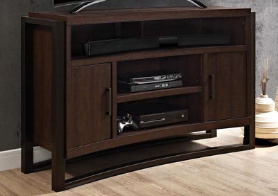 Image for Dolly Curvy Espresso TV Stand
