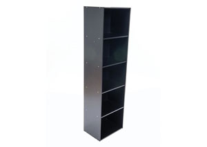 Image for Black 5 Door Utility Shelf