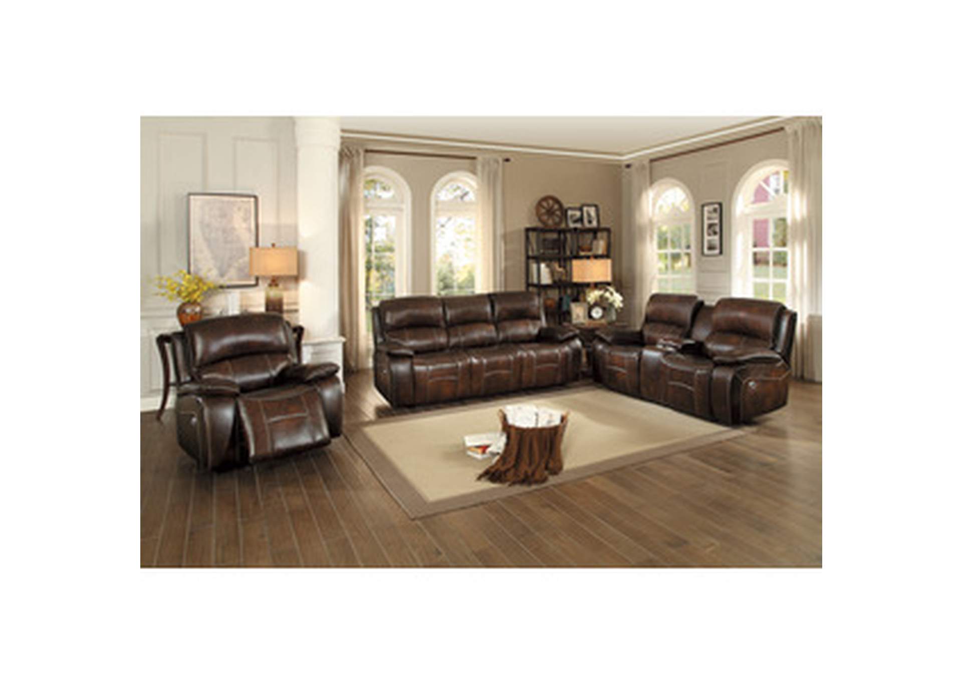 Mahala Power Double Reclining Love Seat With Center Console And Usb Ports,Homelegance