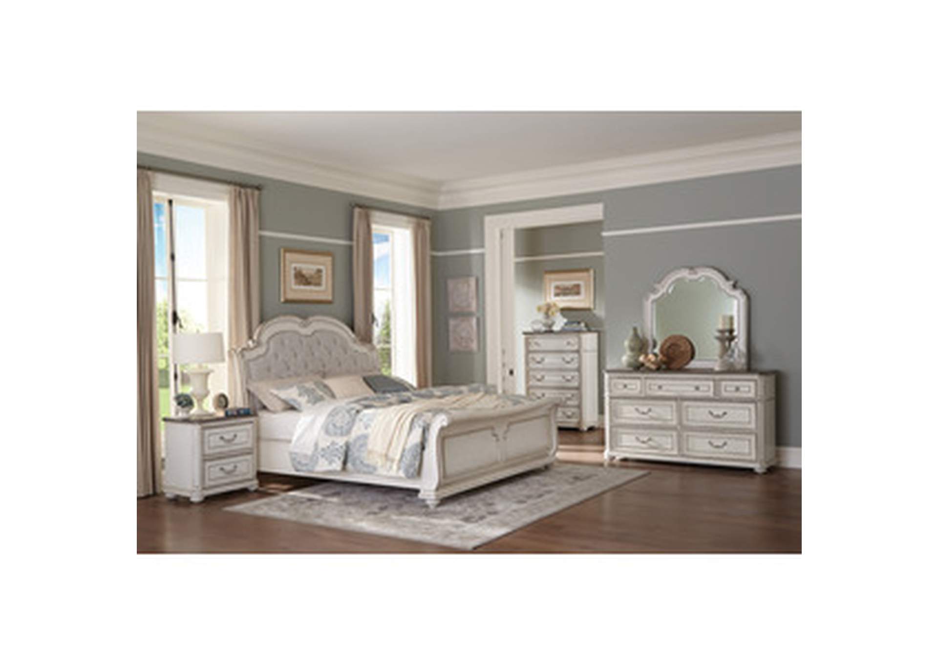 Willowick Eastern King Bed,Homelegance