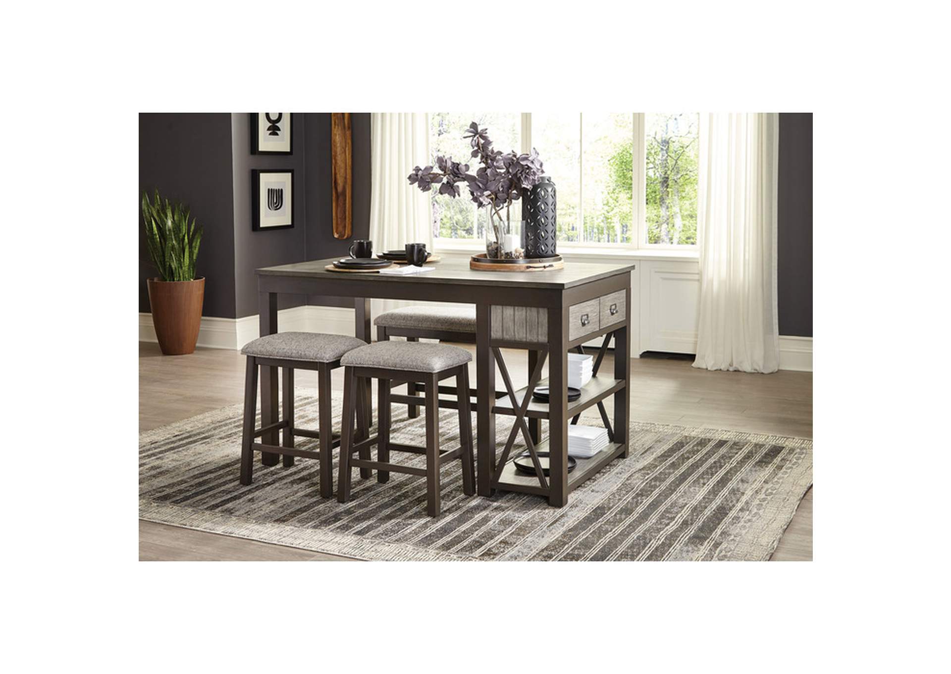 Elias Counter Height Stool,Homelegance