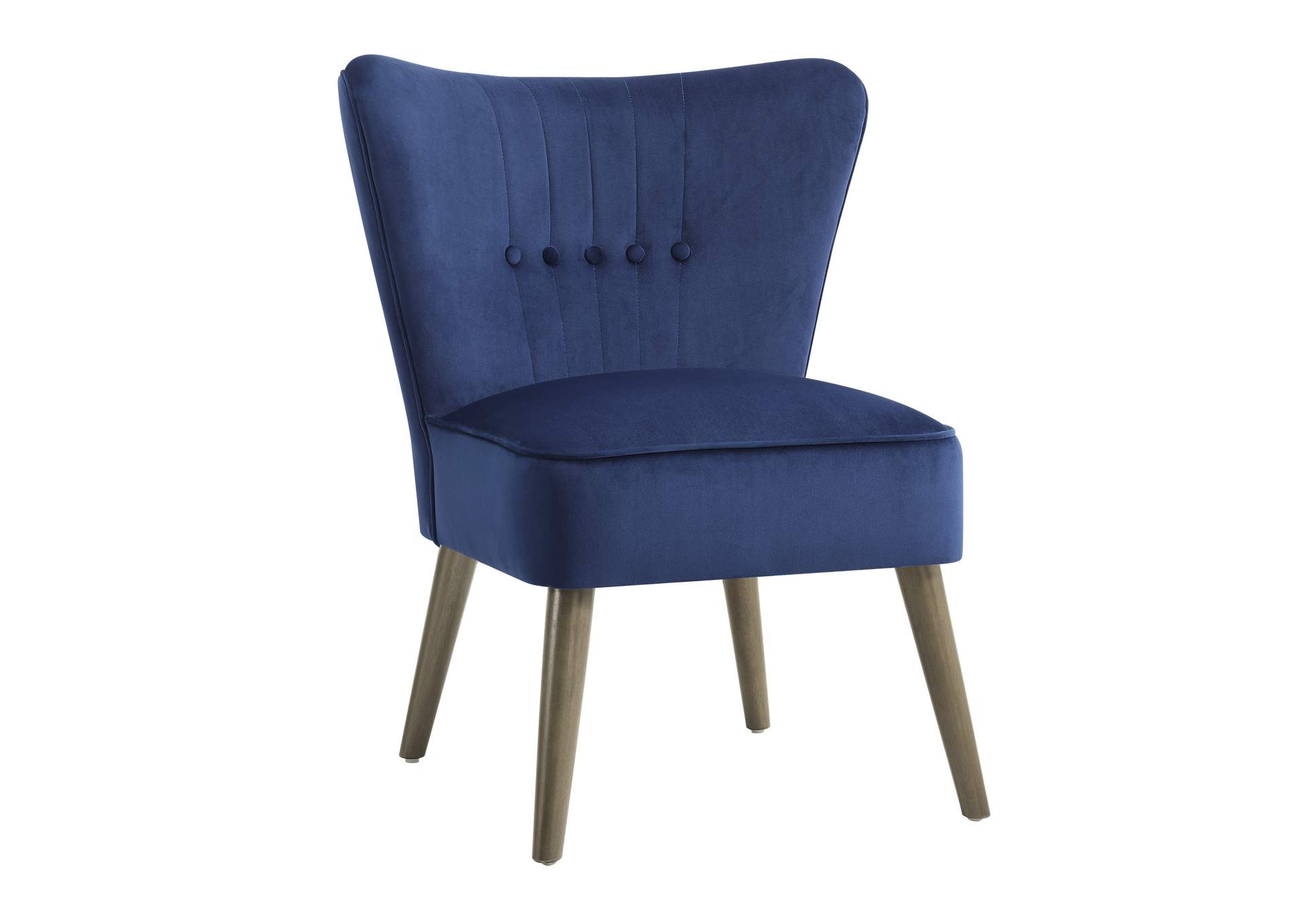 Navy Accent Chair,Homelegance