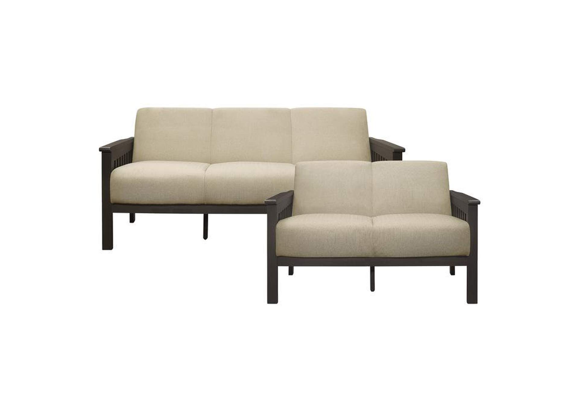Lewiston 2 Piece Sofa Set,Homelegance