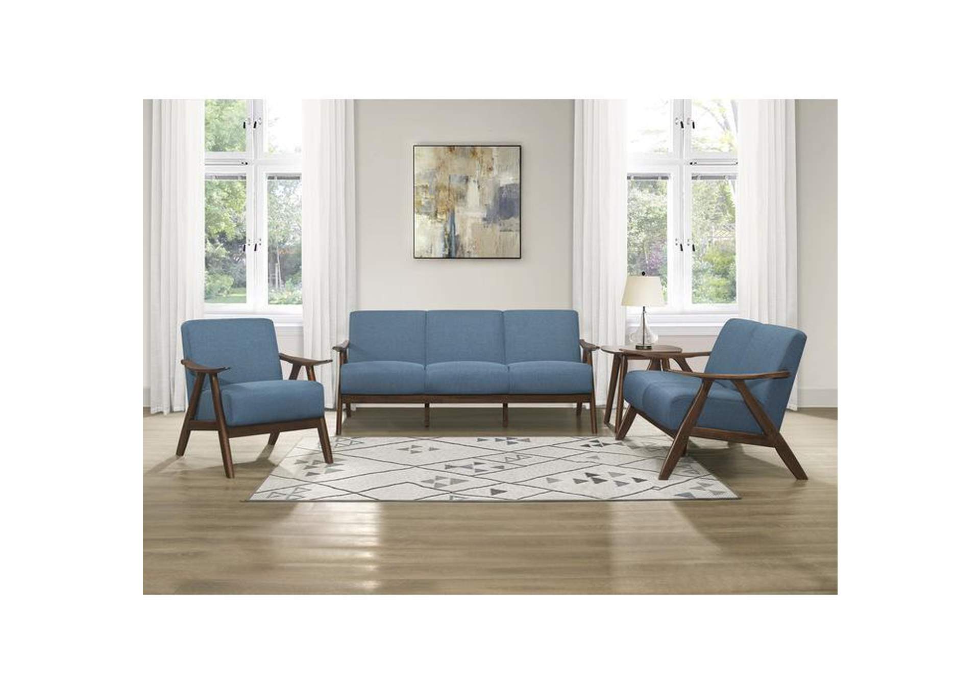 Damala 2 Piece Sofa Set,Homelegance