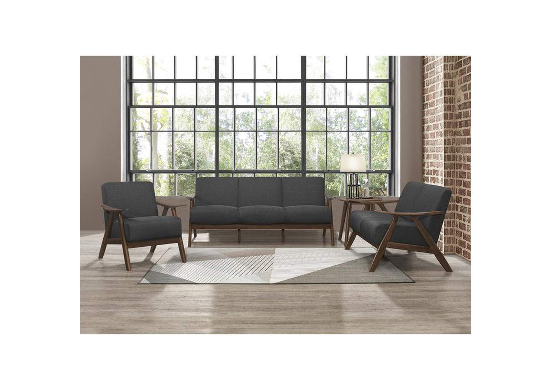 Damala 2 Piece Sofa Set,Homelegance