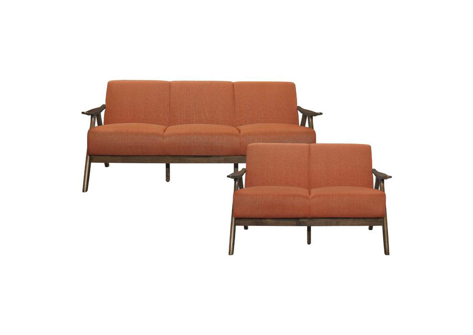 Damala 2 Piece Sofa Set,Homelegance